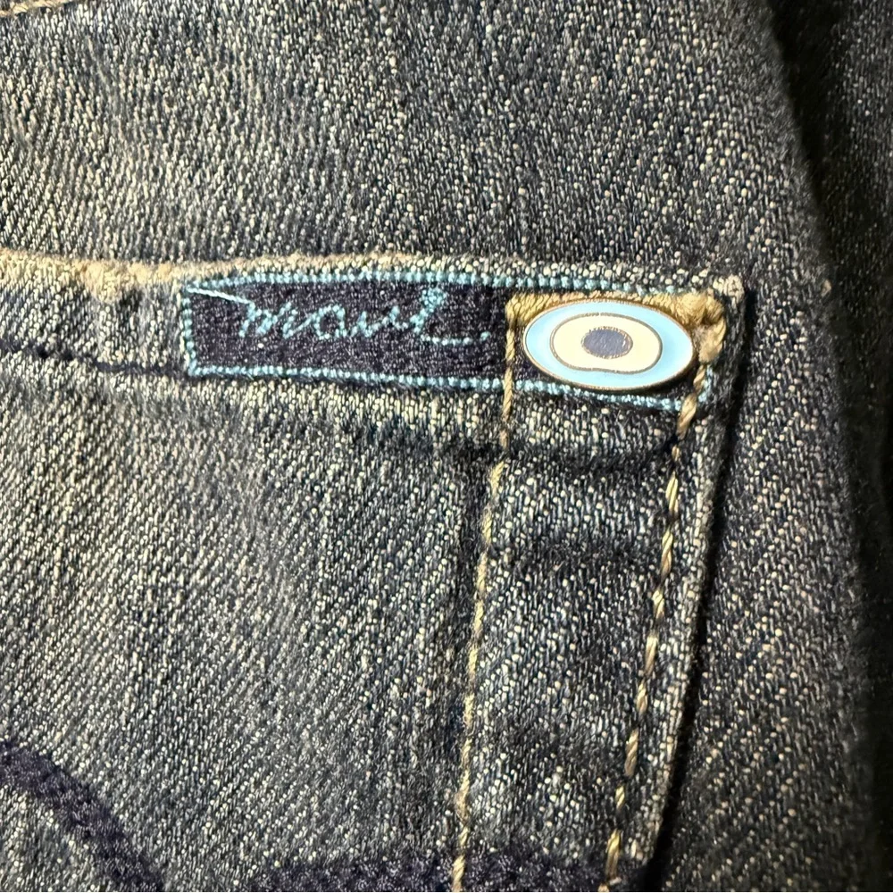 ✨ Mavi “Max” Straight Leg Jeans 32x30 Dark Wash | 100% Cotton | Made in Turkey - Picture 11 of 15